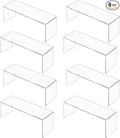 Aminigram 8 Packs Cabinet Organizer Shelf, Acrylic kitchen Cabinet Shelves by Aminigram