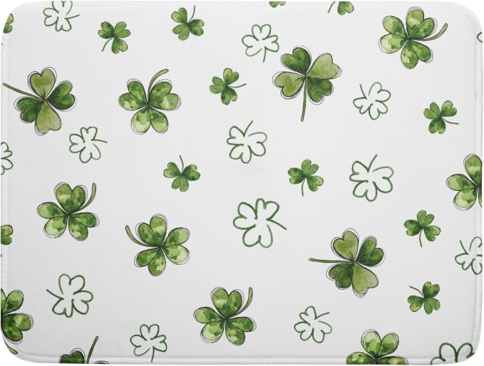 St Patricks Day Dish Drying Mat by Unknown