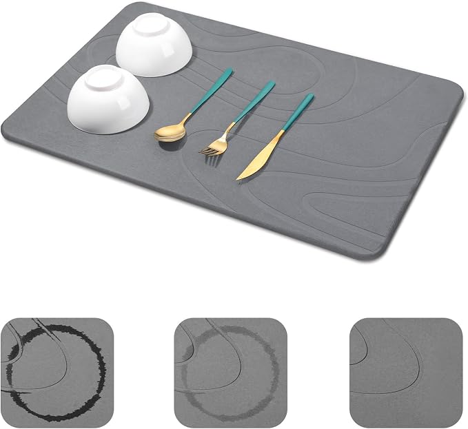 Snuggery Large Stone Drying Mat by snuggery