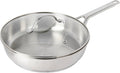 GoodCook Stainless Steel Deep Saute Pan 10.25-Inch, Oven-Safe to 500F & by GoodCook