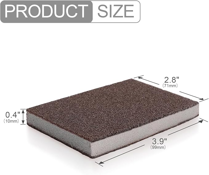 Krisler Carborundum Sponge Nano Emery Sponges Caspian Stone Pot Clean Brush - Image 3