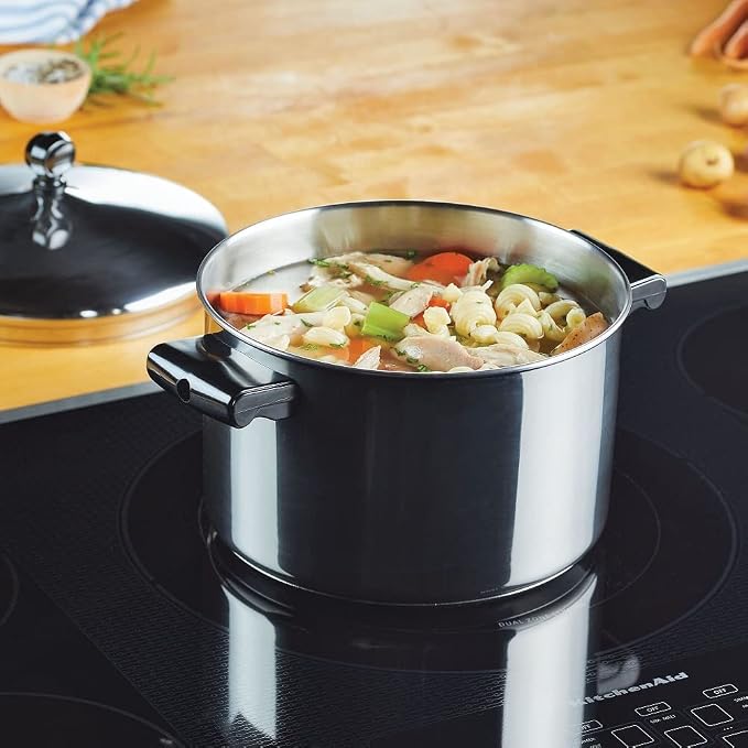 Farberware Classic Stainless Steel Cookware Pots and Pans Set - Image 10