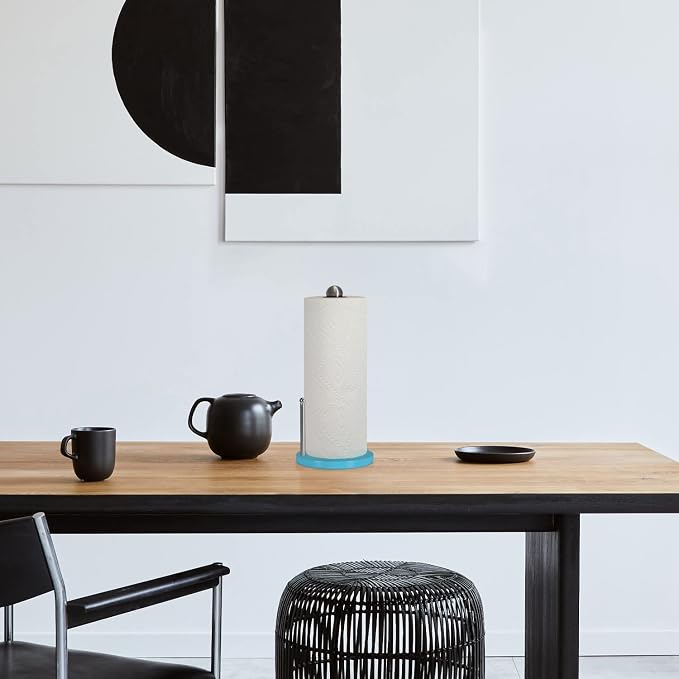Blue Donuts Paper Towel Holder Countertop - Image 6