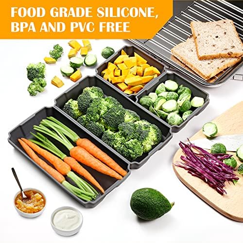 Silicone Sheet Pan Set, XOMOO Extra large size 4PCS Nonstick Silicone