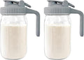 Breast Milk Pitcher - 32 oz Glass Mason Jar by Junvpic