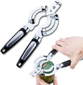 Jar Opener, Stainless Steel Jar Lid Opener, Beer Bottle Opener by Zoiwdur