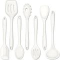P&P CHEF Silicone Cooking Utensils Set of 7, Heat-proof Kitchen Utensils Set by PPCHEF