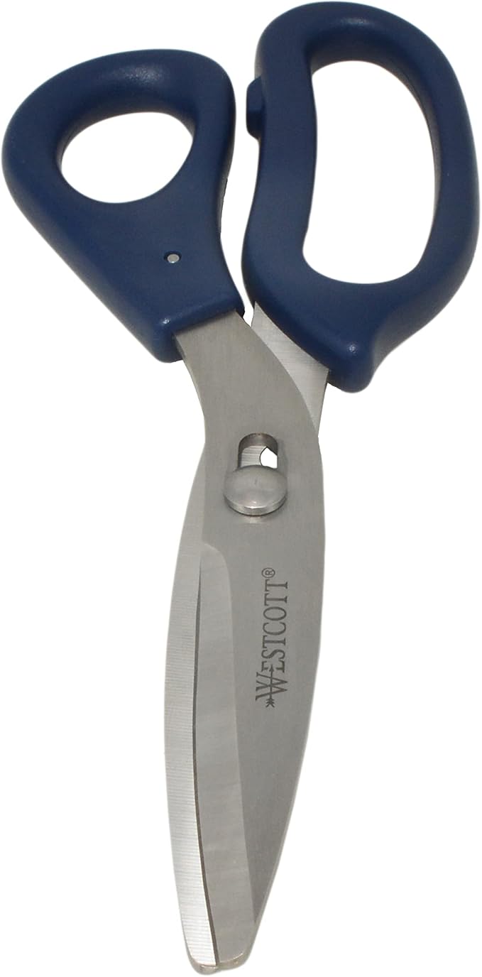 Westcott 8" Power Pivot Stainless Steel Hard Handle High-Leverage Crafting and - Image 2