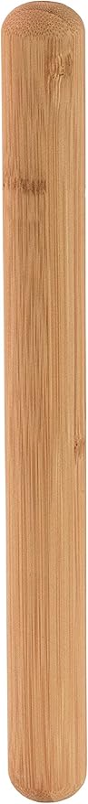 Helen's Asian Kitchen Dumpling Rolling Pin 10-Inches Natural Bamboo - Image 2