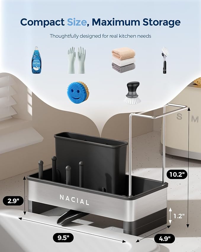 Nacial Kitchen Sink Caddy Organzier - Image 2