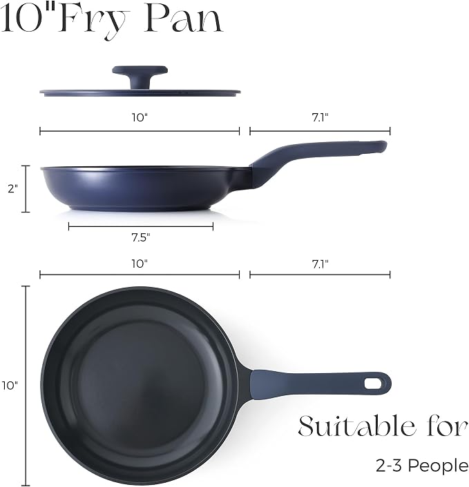 PRICUSIS Nonstick Ceramic Frying Pan - Image 9