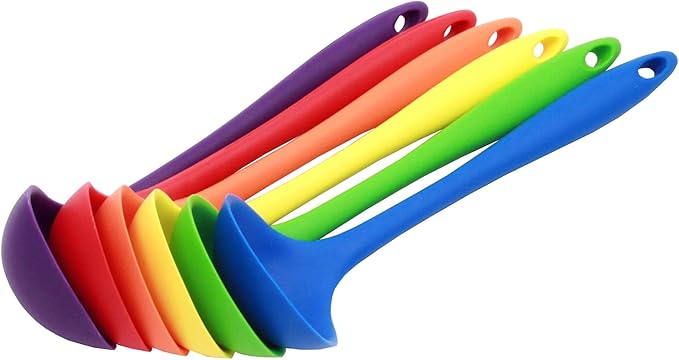 Chef Craft Premium Silicone Cooking Ladle, 11.25 inch - Image 4