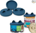 OHMO 3 Pack Small Cat Food Can Lids, Silicone Pet Food Can Lids Covers by OHMO