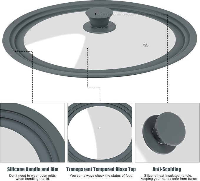 Universal Lid for Pots, and Skillets - Image 3