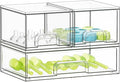 SpaceAid Bottle Storage Organizer Baby by SpaceAid