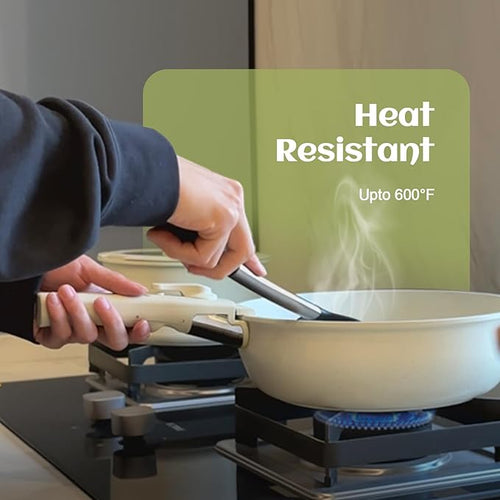 40 Pcs Kitchen Utensils Set Silicone Cooking, 446℉ Heat Resistance Stainless - Image 2