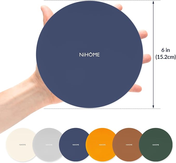NIHOME Silicone Jar Opener – 6 Inch Large Anti-Slip Grip Pads, Premium 100% - Image 5