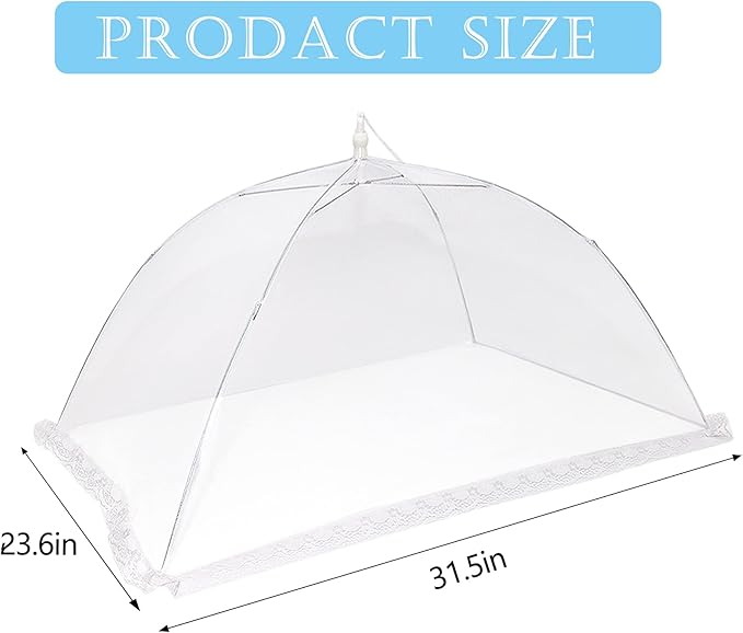 2 PCS Extra Large Food Covers Nets - Image 2