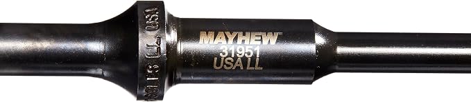 Mayhew Tools 31951 Pneumatic Roll Pin Punch, 5/16" x 6" Hang Tag - Image 2