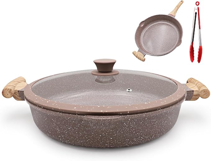 AIKENBBKK Ceramic Frying Pan by AIKENBBKK