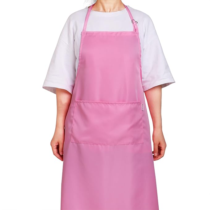 Light Pink Apron for Women - Image 2