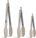 Kitchen Tongs, Stainless Steel Cooking Tongs by EEKEDO
