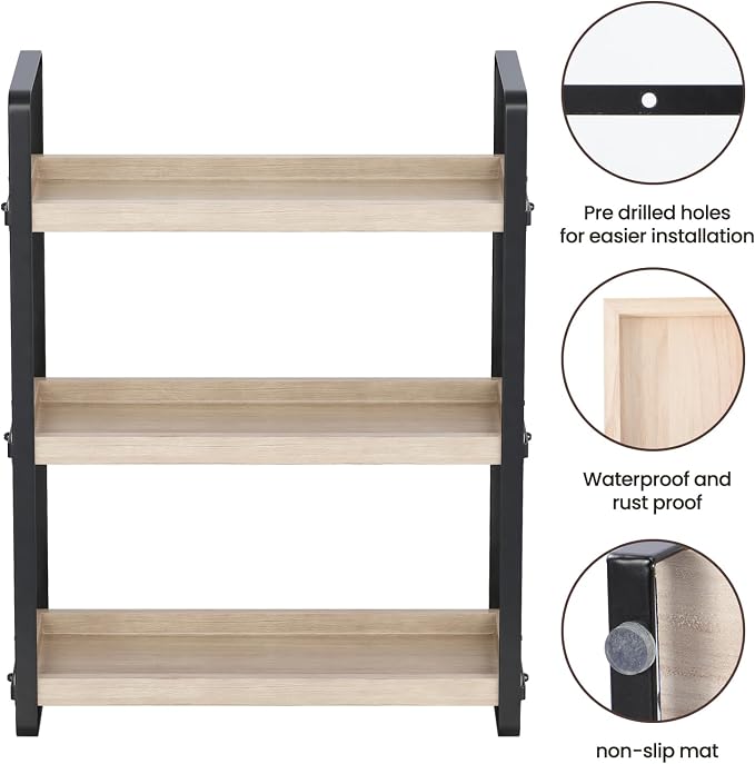 HNRLOY Bathroom Counter Organizer, Bathroom Countertop Organizer, Counter Shelf - Image 6