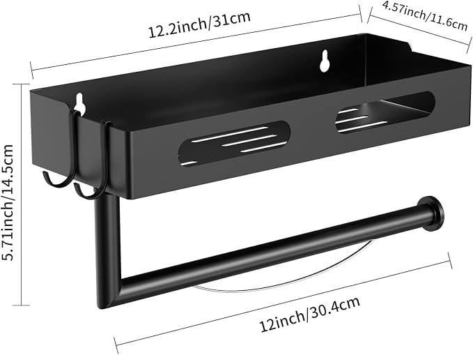 Paper Towel Holder Wall Mount for Kitchen, Paper Towel Holder - Image 6