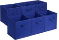 Amazon Basics Collapsible Fabric Storage Bins, Cube Organizer by AmazonBasics