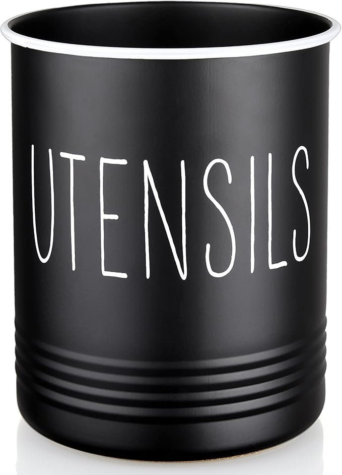 Kitchen Utensil Holder, 6.7" Utensil Holder by Bivvclaz