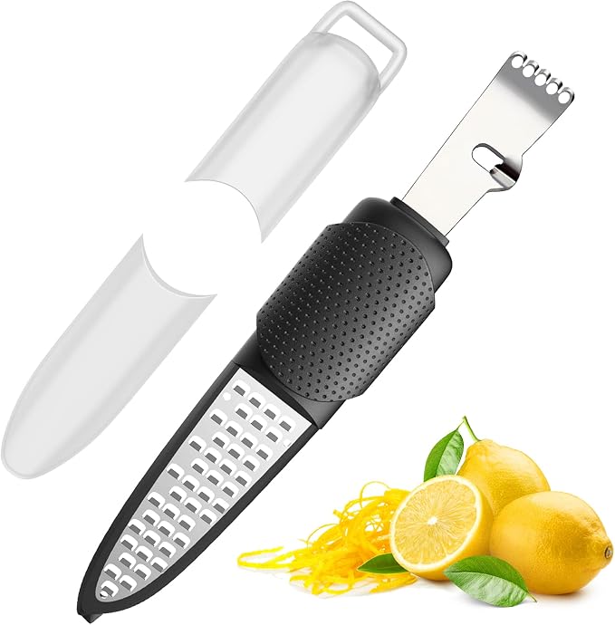 Pisol Zester, Lemon Citrus Orange Zester and Grater Tool, Cheese Grater & by Pisol