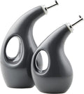 Rachael Ray Serveware Ceramic EVOO Oil and Vinegar Dispensing Bottle Set by RachaelRayKitchenware
