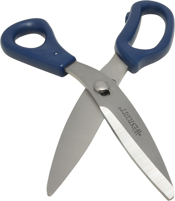 Westcott 8" Power Pivot Stainless Steel Hard Handle High-Leverage Crafting and - Image 6