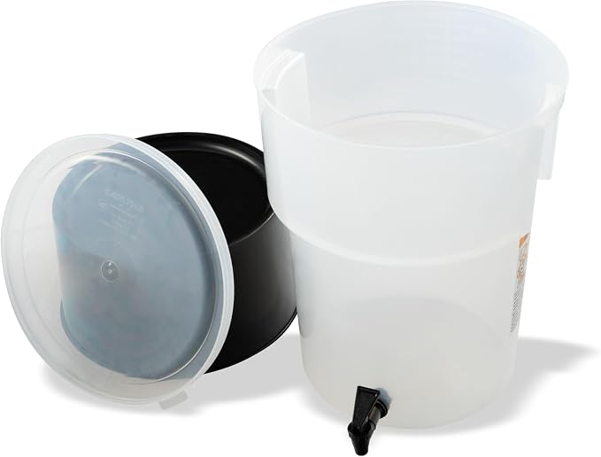 Carlisle FoodService Products Round Beverage Dispenser, Durable Drink Dispenser - Image 6