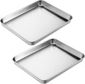 2Pcs Toaster Oven Pans for Baking, 9x11 Baking Sheets Cookie Sheet Stainless by Unknown