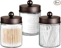 Apothecary Jar Canisters Bathroom Vanity Organizer by Komashr