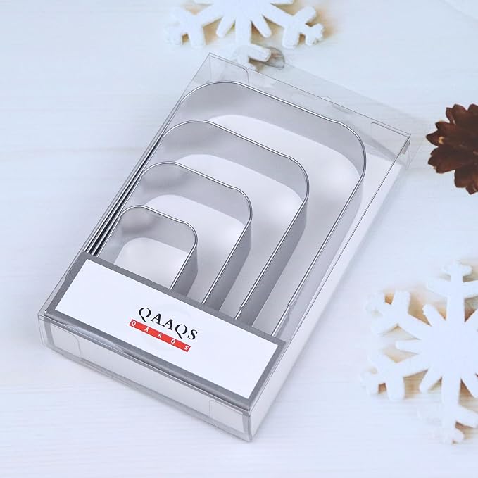 Rounded Rectangle Plaque Cookie Cutter Geometric Set - Image 5
