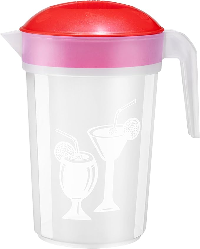 Tribello LARGE 1.3 Gallon Water Pitcher, Plastic Juice Pitcher - Image 7