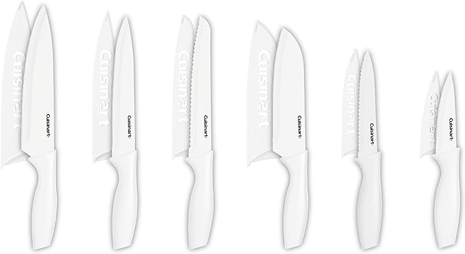 Cuisinart Knife Set, Lightweight, Stainless Steel, Durable & Dishwasher Safe by Cuisinart