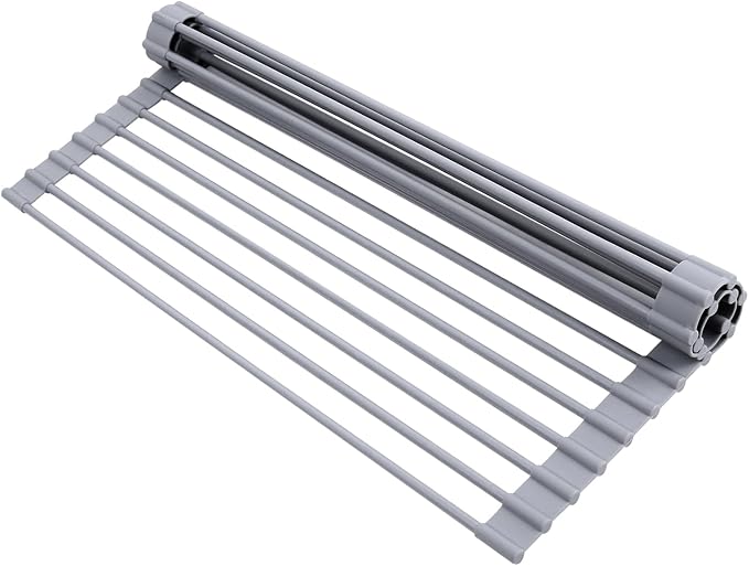 Ohuhu Roll Up Dish Drying Rack, Over The Sink Multipurpose Roll-Up Dish Racks by Ohuhu