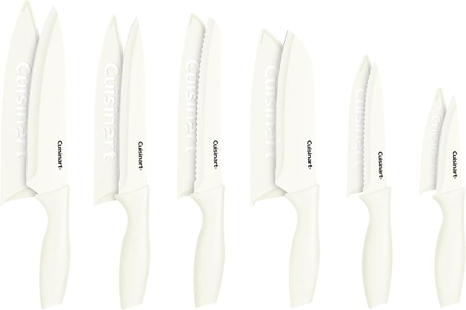 Cuisinart Knife Set, Lightweight, Stainless Steel, Durable & Dishwasher Safe by Cuisinart