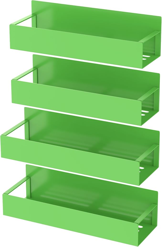 HuggieGems 4 Pack Magnetic Spice Storage Rack Organizer - Image 4
