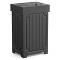 Povrgive Wood Trash Can Cabinet, 13 Gallon Hidden Kitchen Garbage Can by POVRGIVE-GreatDecorForIdealHome
