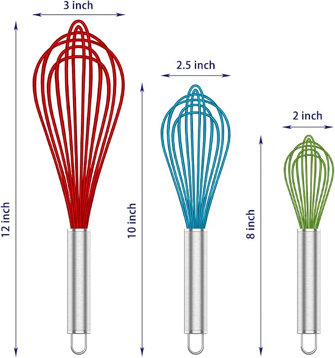 OYV Silicone Rubber Whisk, Premium Whisks - Image 6