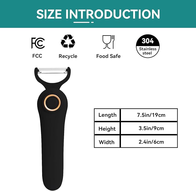 3-in-1 Electric Peeler | Auto Blade - Image 2