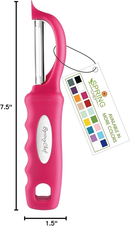 Spring Chef Premium Stainless Steel Vegetable Peeler - Image 10
