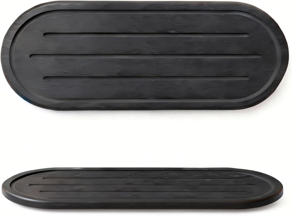 Razborci 2PCS Water Absorbing Stone Drying Tray Mat - Image 7