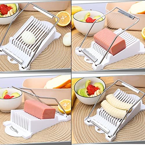 FENGCHEN Spam Slicer, Easy Luncheon Meat Cutter with Stainless Wires