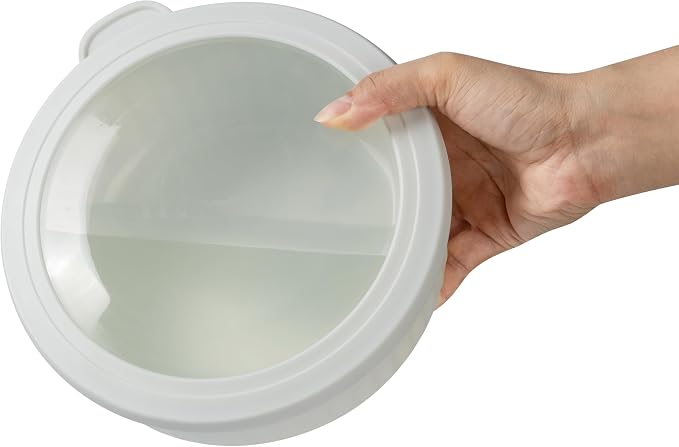 COOK WITH COLOR Prep Bowls with Lids- Wide and Deep Nesting Plastic Small - Image 3