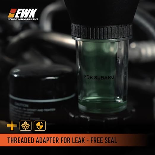 EWK Threaded Engine Oil Funnel for Subaru, Hands-Free Oil Change Funnel - Image 5